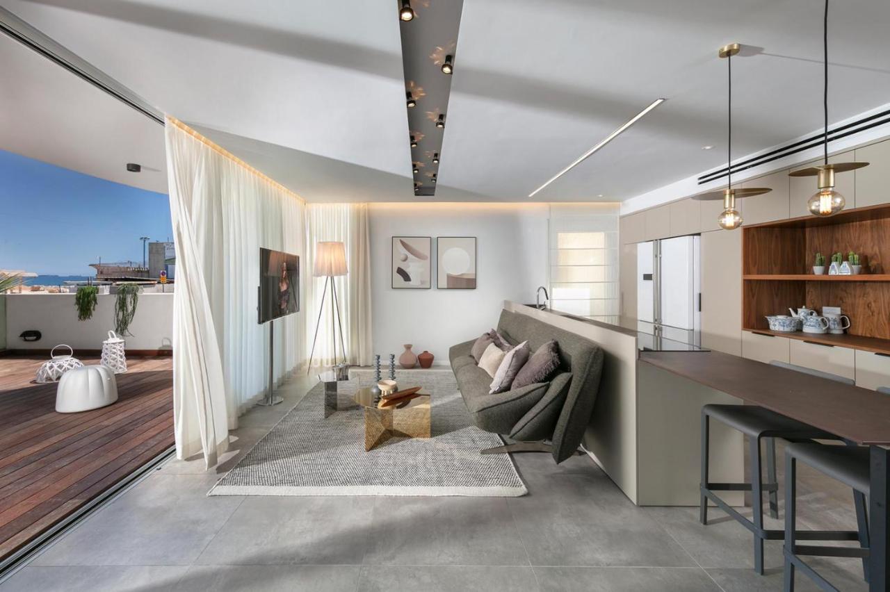 Beach Lux Apartment Хайфа Екстер'єр фото